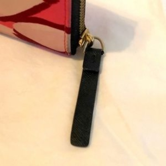 Kate Spade Blake Avenue Tiger Lily Neda Zip Wallet - Picture 7 of 8
